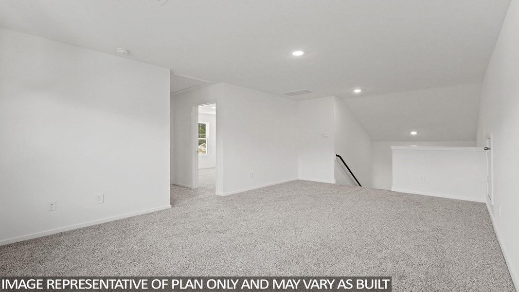 Spacious, unfurnished interior of a new home in Grand Pines, Magnolia (Image 11).