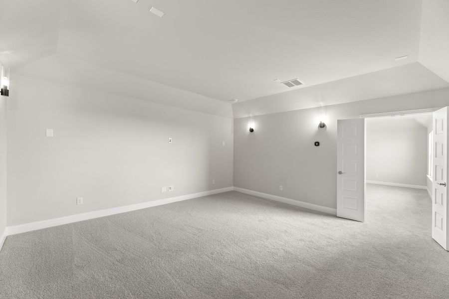 Spacious, unfurnished interior of a new home in Brookshire at Legacy Hills, Celina (Image 27). Spacious, unfurnished interior of a new home in Brookshire at Legacy Hills, Celina (Image 27).