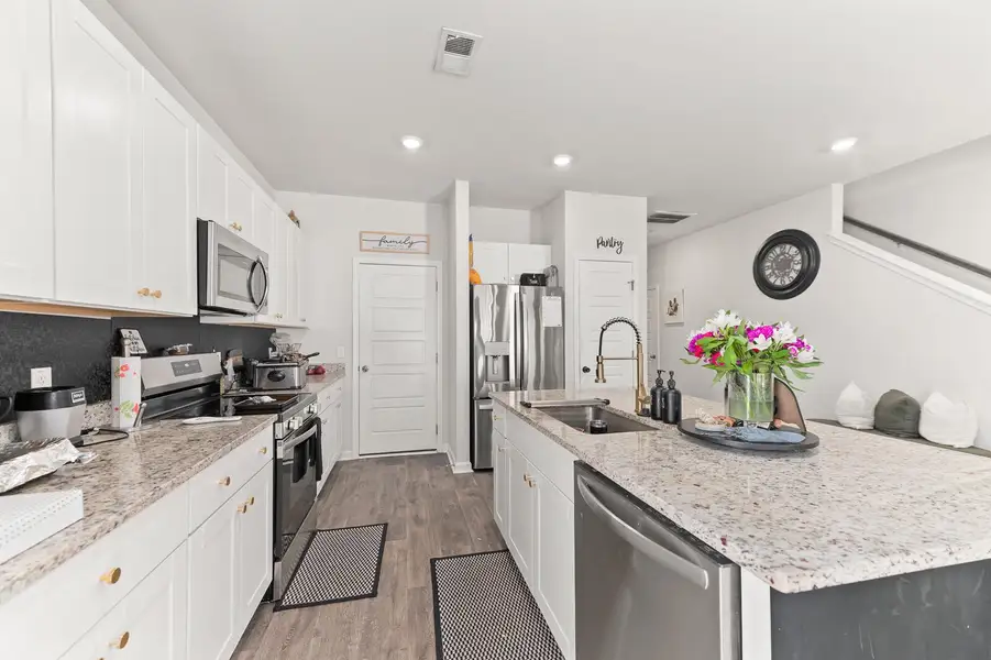 Furnished interior view inside a new home in , Charleston (Image 13).