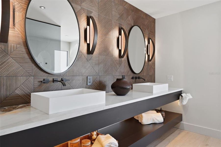 Furnished interior view inside a new home in , Englewood (Image 44).