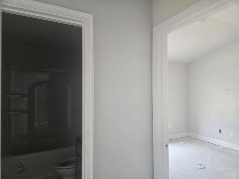 2nd bedroom with shared bathroom