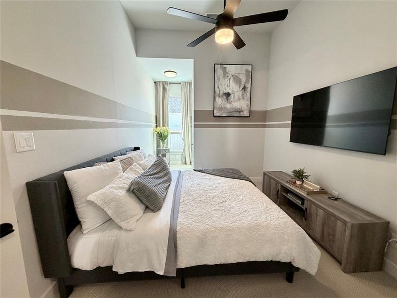 Furnished interior view inside a new home in Pecan Square: 100ft. lots, Northlake (Image 23). Furnished interior view inside a new home in Pecan Square: 100ft. lots, Northlake (Image 23).