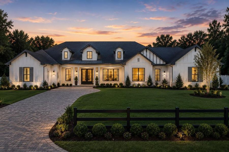 Front exterior of a new home in , Lithia, FL, highlighting curb appeal (Image 21).