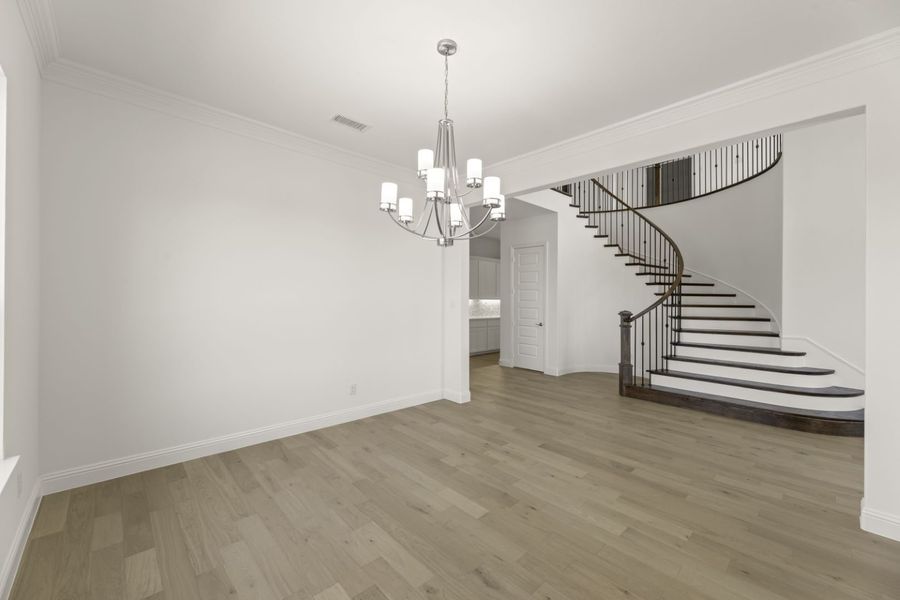 Representative unfurnished interior of a home built from the SL-Oxford by Windsor Homes in Ridge Pointe Estates, McLendon-Chisholm (Image 13). Representative unfurnished interior of a home built from the SL-Oxford by Windsor Homes in Ridge Pointe Estates, McLendon-Chisholm (Image 13).