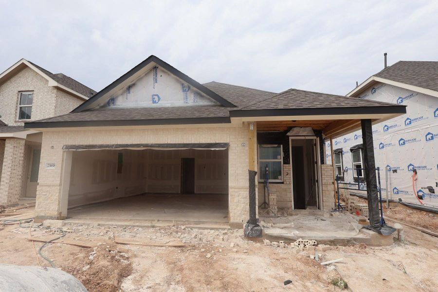 Two story home with 3 beds, 2.5 baths, and 2 car garage.
