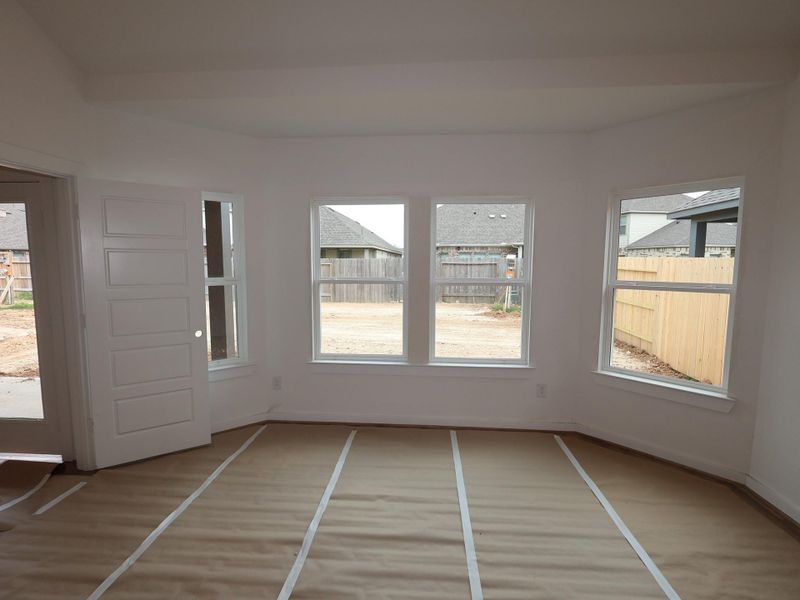 In-progress construction of a new home in Marvida, Cypress, TX (Image 6).