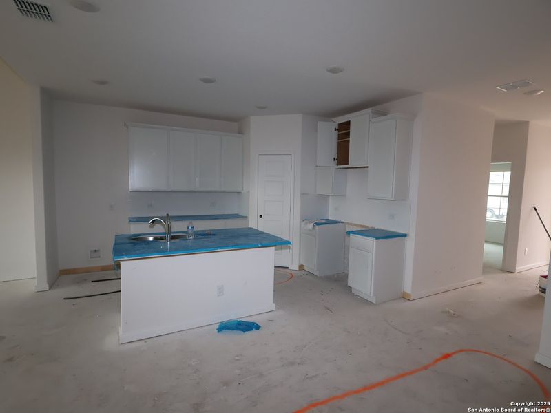 In-progress construction of a new home in Meadows at Clear Springs, New Braunfels, TX (Image 28).