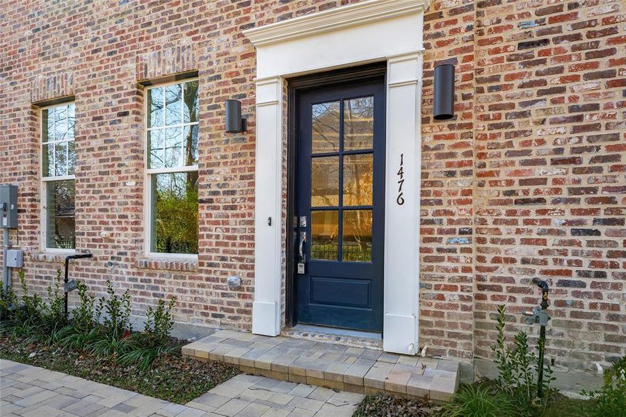 Exterior details and patio area of a home in , Plano (Image 1). Exterior details and patio area of a home in , Plano (Image 1).