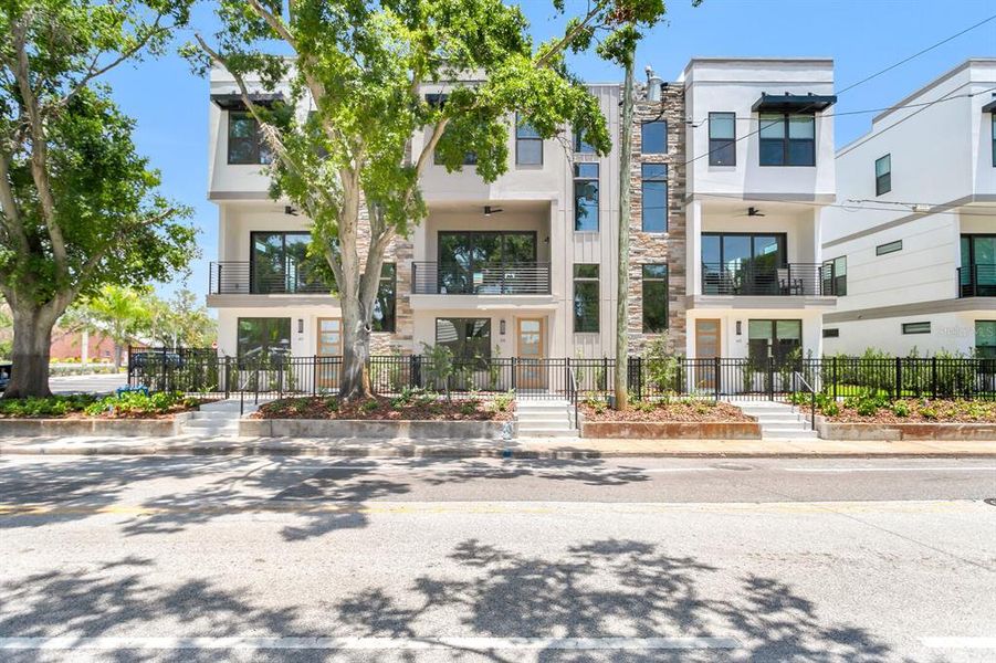 Front exterior of a new home in , St. Petersburg, FL, highlighting curb appeal (Image 2). Front exterior of a new home in , St. Petersburg, FL, highlighting curb appeal (Image 2).