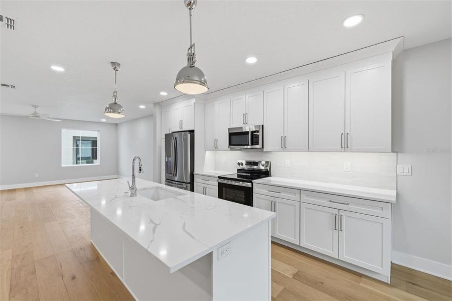 Furnished interior view inside a new home in , Tampa (Image 4).
