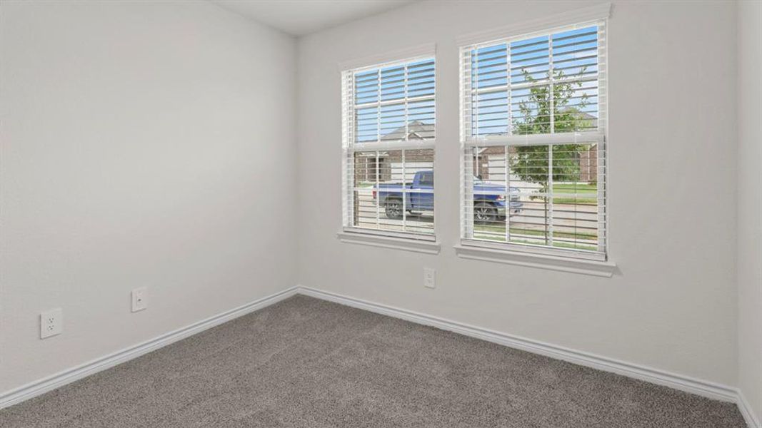 Spacious, unfurnished interior of a new home in Silverado, Aubrey (Image 12). Spacious, unfurnished interior of a new home in Silverado, Aubrey (Image 12).