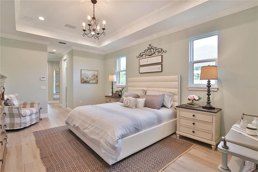 Furnished interior view inside a new home in , Sarasota (Image 15).