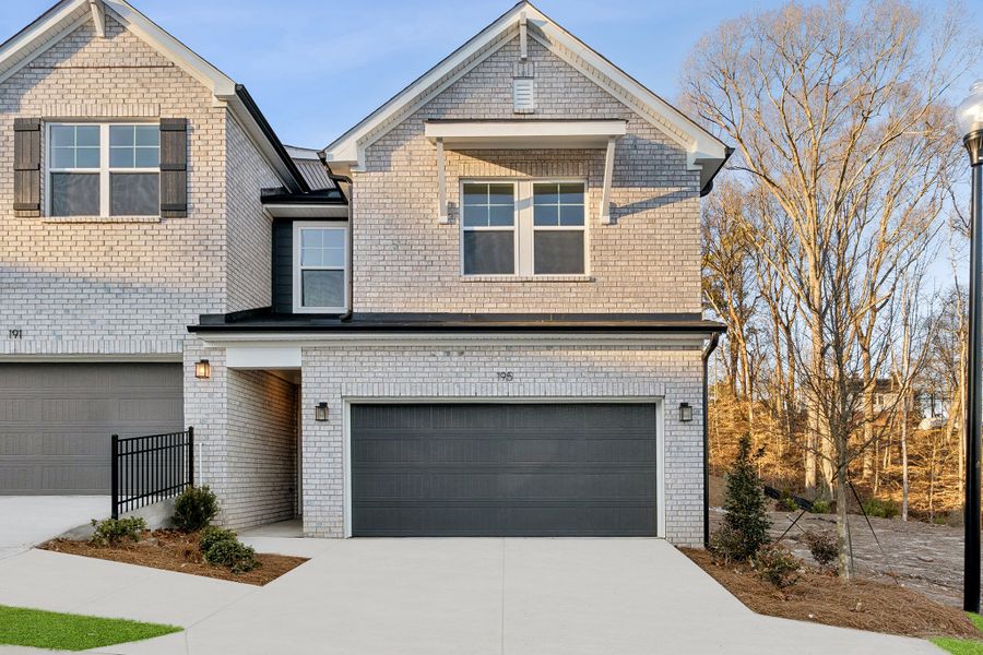 Front exterior of a new home in Grandview Terrace, Canton, GA, highlighting curb appeal (Image 20). Front exterior of a new home in Grandview Terrace, Canton, GA, highlighting curb appeal (Image 20).