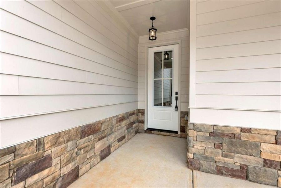 Exterior details and patio area of a home in , Maysville (Image 32).