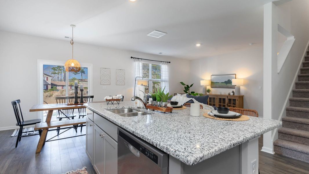Furnished interior view inside a new home in Hunter's Branch, Hopkins (Image 4).
