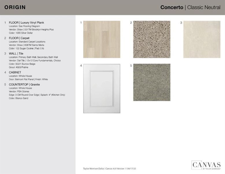 Design Selections - This home is currently under construction - selections are subject to change