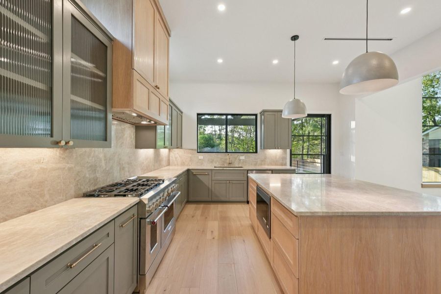 Furnished interior view inside a new home in , Houston (Image 17).