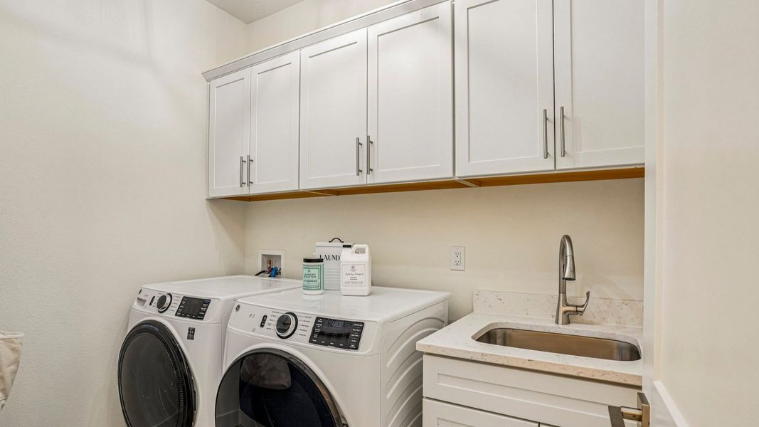 Oleander Laundry Room by DRB Homes in Ardisia Park in New Smyrna Beach, FL Oleander Laundry Room by DRB Homes in Ardisia Park in New Smyrna Beach, FL