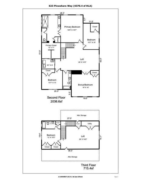 2nd & 3rd Floor Floor Plan 2nd & 3rd Floor Floor Plan