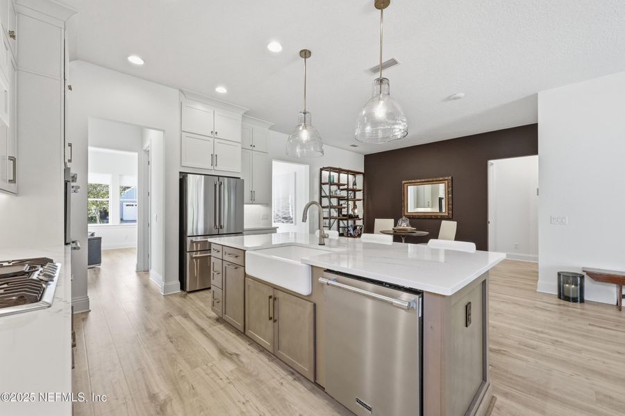 Furnished interior view inside a new home in , Ponte Vedra (Image 32).