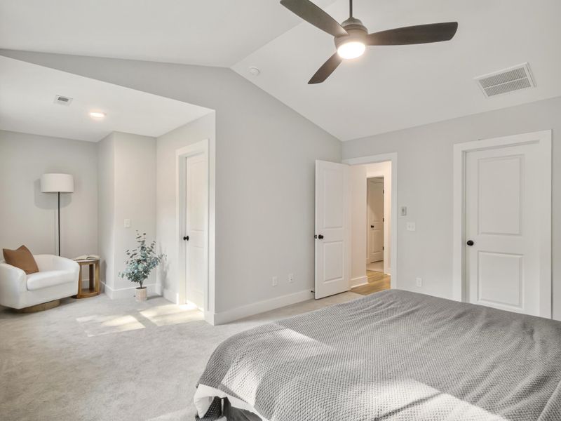 Furnished interior view inside a new home in , James Island (Image 40).