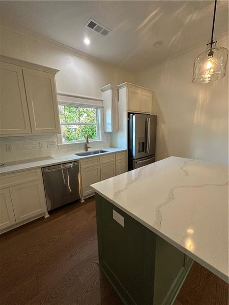 Furnished interior view inside a new home in , Monroe (Image 7).
