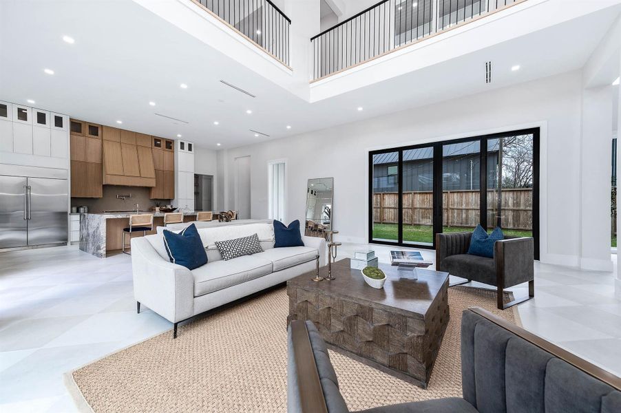 Furnished interior view inside a new home in , Houston (Image 39).