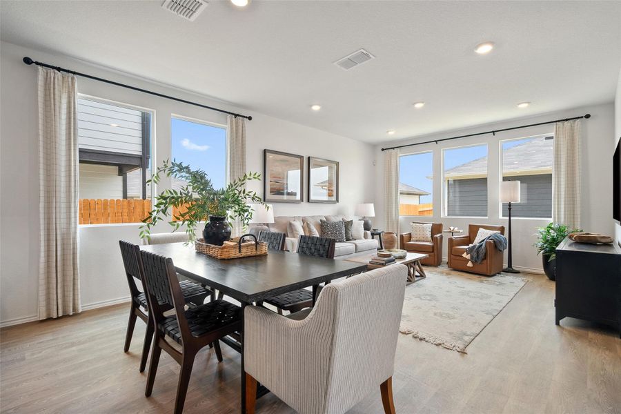 Furnished interior view inside a new home in Valverde, Bastrop (Image 17). Furnished interior view inside a new home in Valverde, Bastrop (Image 17).