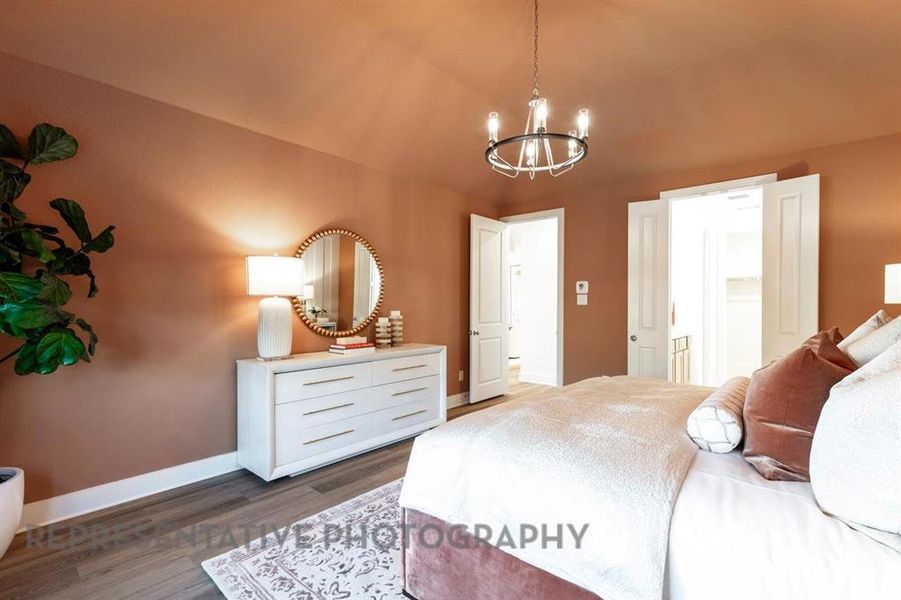 Furnished interior view inside a new home in Waterscape: 50ft. lots, Royse City (Image 16). Furnished interior view inside a new home in Waterscape: 50ft. lots, Royse City (Image 16).