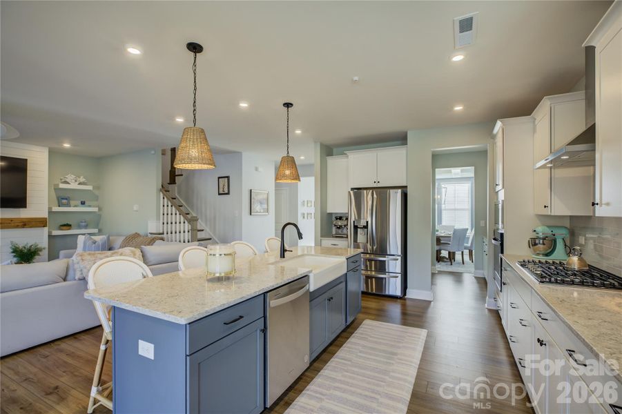 Furnished interior view inside a new home in Lakeside Glen, York (Image 5).