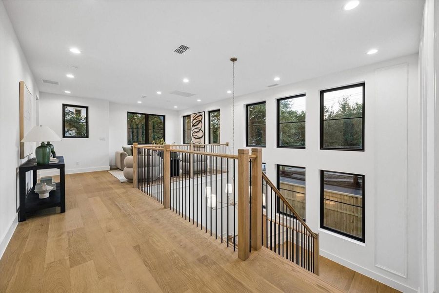 Furnished interior view inside a new home in , Houston (Image 17).