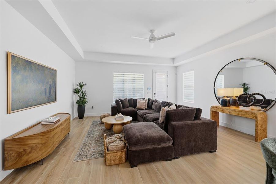 Furnished interior view inside a new home in , Orlando (Image 10). Furnished interior view inside a new home in , Orlando (Image 10).