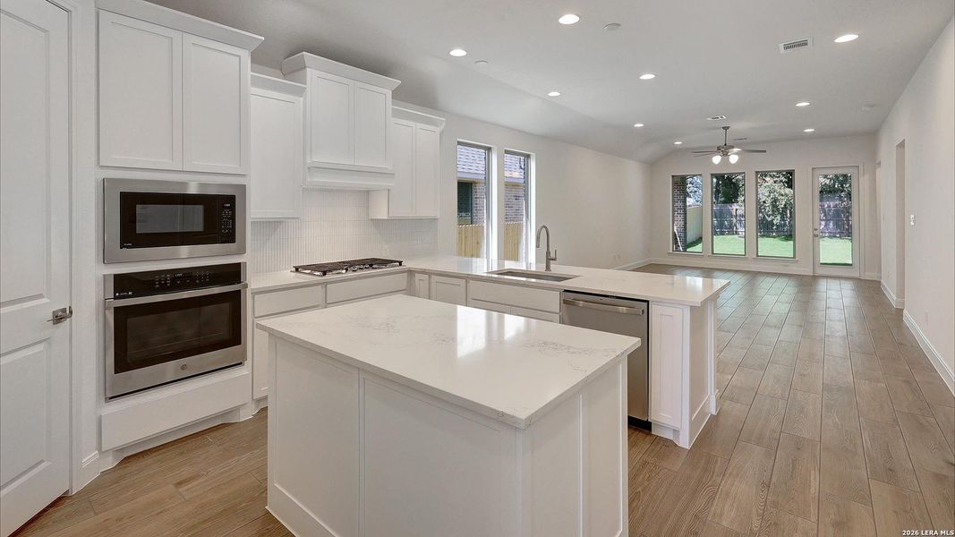 Furnished interior view inside a new home in Kallison Ranch, San Antonio (Image 14).