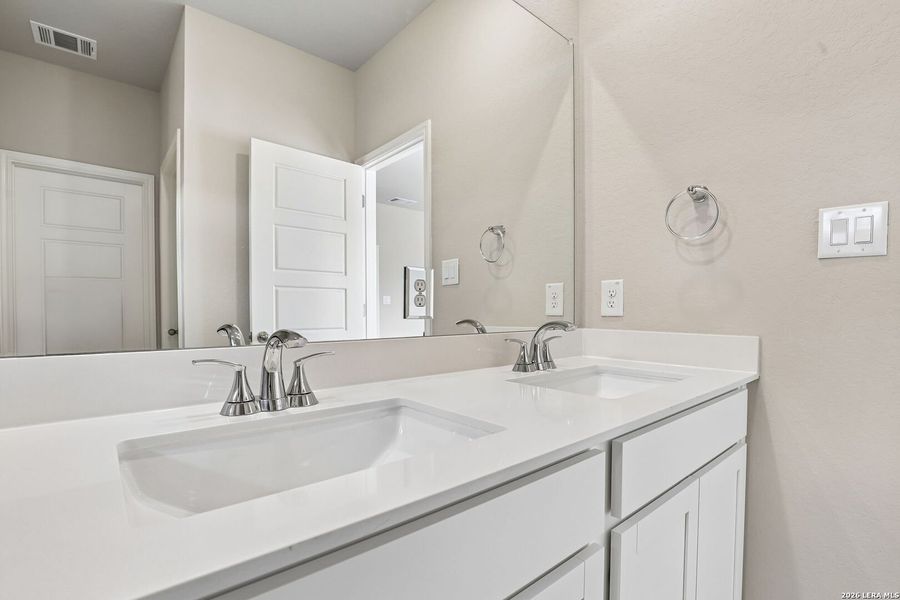 Close-up of interior finishes inside a home in Kallison Ranch, San Antonio (Image 17).