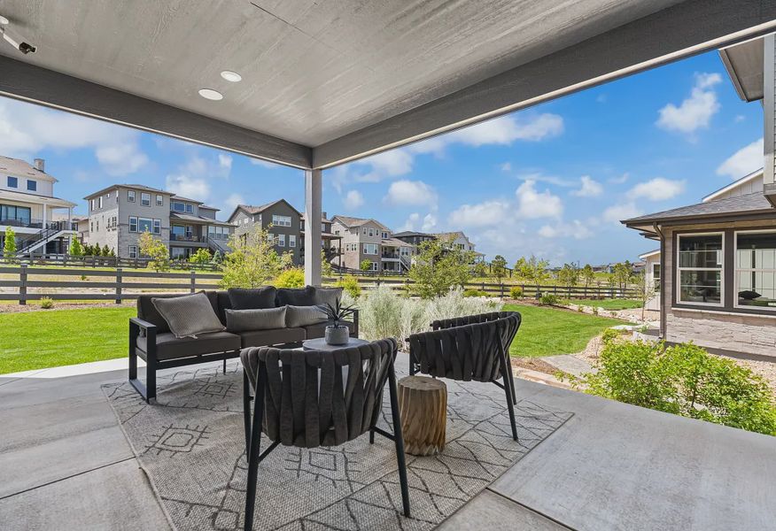 Corbett Model Covered Patio - 19 of 19 Corbett Model Covered Patio - 19 of 19