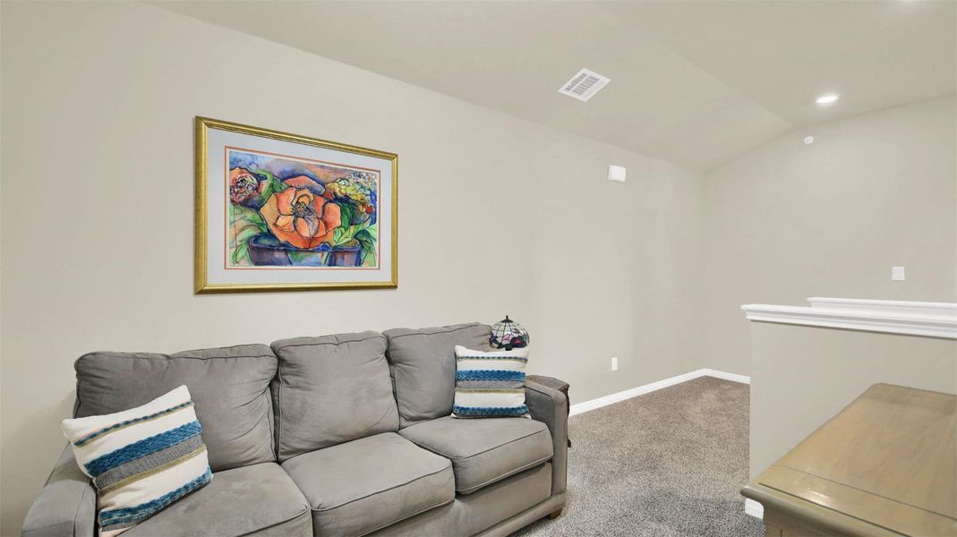 Furnished interior view inside a new home in Homestead Village, Round Rock (Image 9).