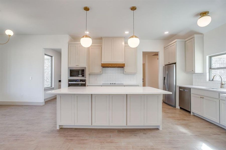 Furnished interior view inside a new home in , Poolville (Image 5).