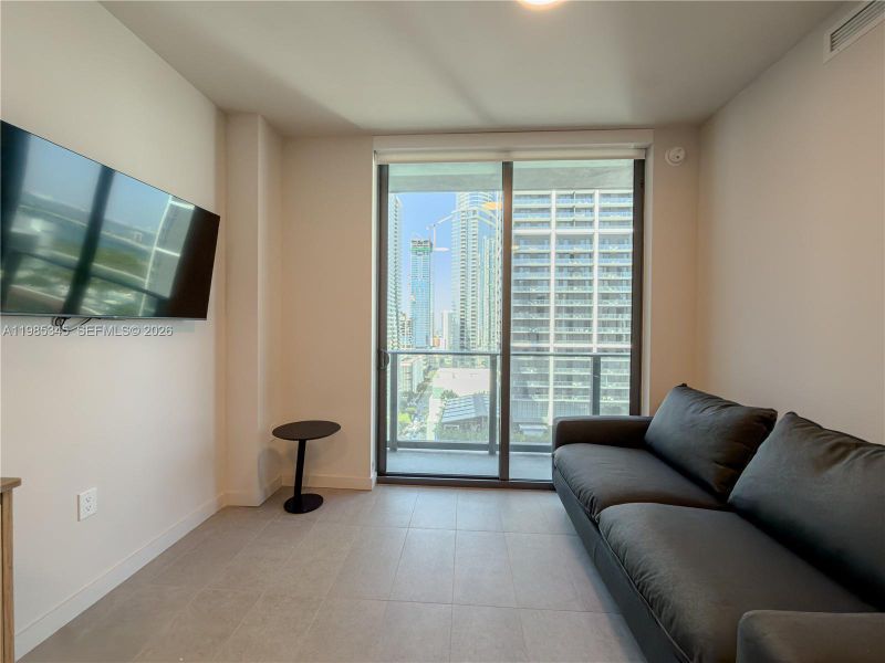 Furnished interior view inside a new home in , Miami (Image 8).
