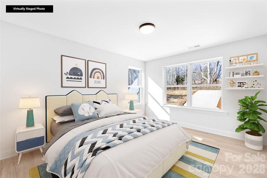 Furnished interior view inside a new home in , Kings Mountain (Image 8).