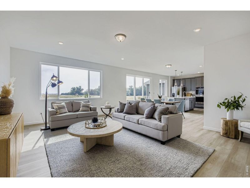 Furnished interior view inside a new home in Hidden Creek, Frederick (Image 18).
