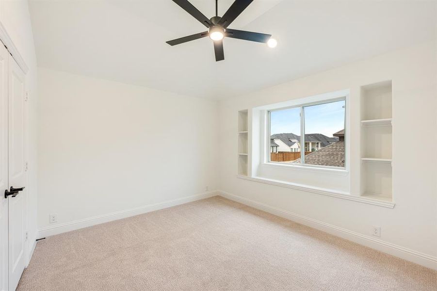 Spacious, unfurnished interior of a new home in Windsong Ranch Classic 61, Prosper (Image 37).