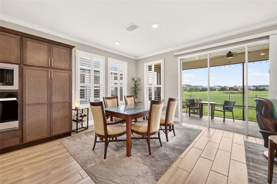 Furnished interior view inside a new home in , Ocala (Image 50).