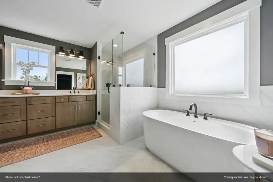 Furnished interior view inside a new home in Gates at Windermere, Blythewood (Image 16).