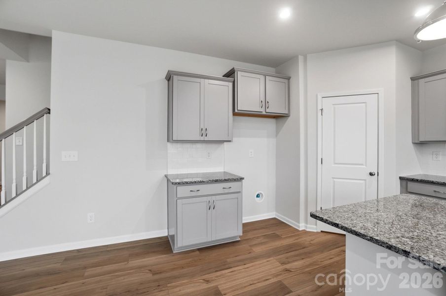Furnished interior view inside a new home in Waxhaw Landing, Monroe (Image 13).