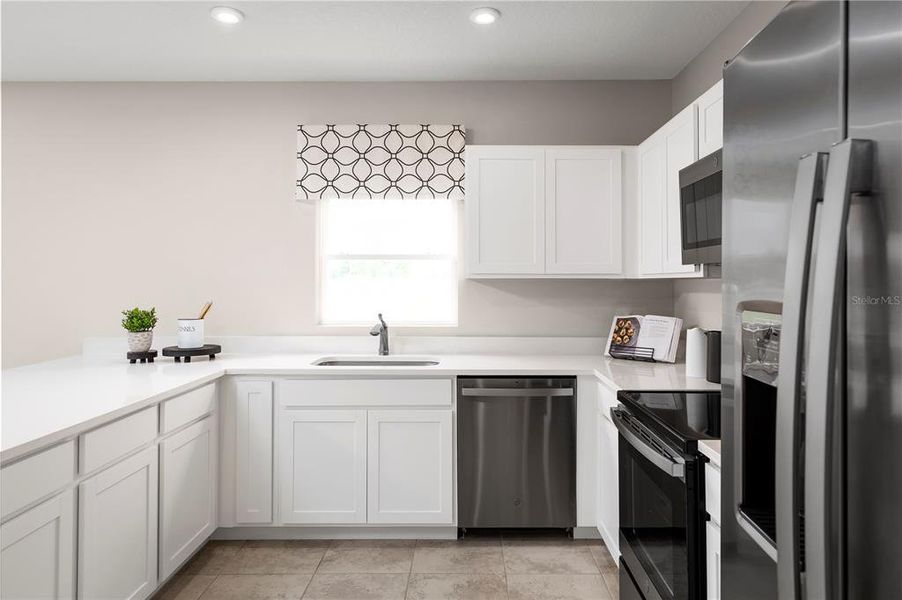 Furnished interior view inside a new home in Crystal Lake Preserve, Dundee (Image 5). Furnished interior view inside a new home in Crystal Lake Preserve, Dundee (Image 5).
