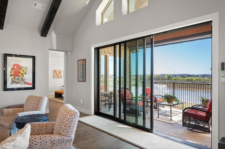 Exterior details and patio area of a home in , Fort Worth (Image 4). Exterior details and patio area of a home in , Fort Worth (Image 4).