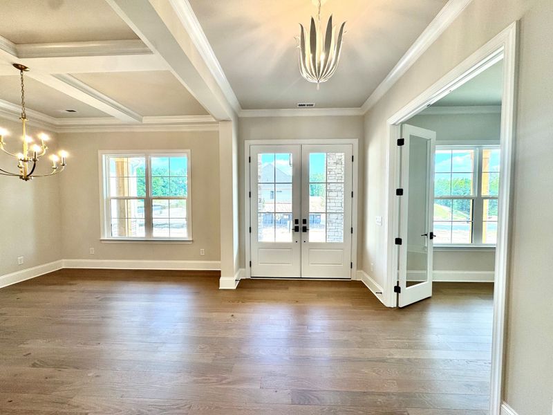 Spacious, unfurnished interior of a new home in Cordera, Concord (Image 4). Spacious, unfurnished interior of a new home in Cordera, Concord (Image 4).