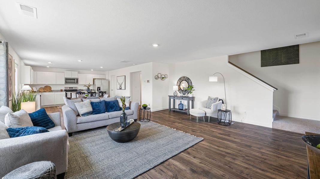 Representative furnished interior of a home built from the Hanover by D.R. Horton in Price's Crossing, LaFayette (Image 18). Representative furnished interior of a home built from the Hanover by D.R. Horton in Price's Crossing, LaFayette (Image 18).