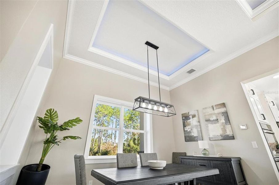 Furnished interior view inside a new home in , Palm Coast (Image 18).