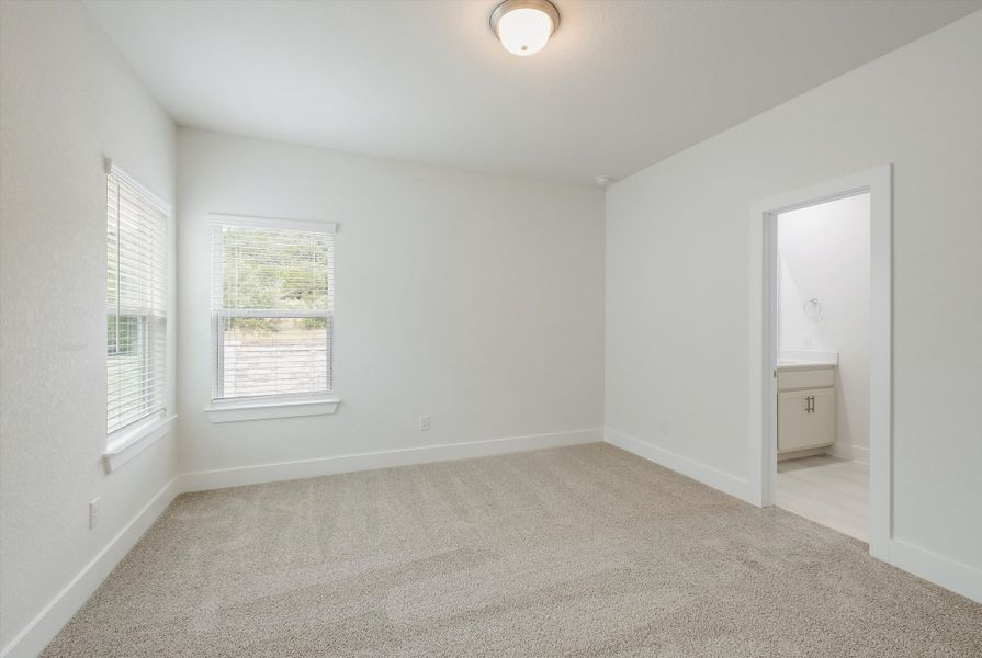 Spacious, unfurnished interior of a new home in Crown Ridge Manor, San Antonio (Image 24). Spacious, unfurnished interior of a new home in Crown Ridge Manor, San Antonio (Image 24).